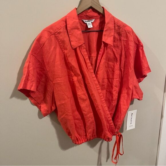 Athleta Playa Linen Tie Top - Picture 6 of 16